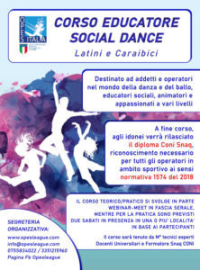 Corso Educatore Social Dance